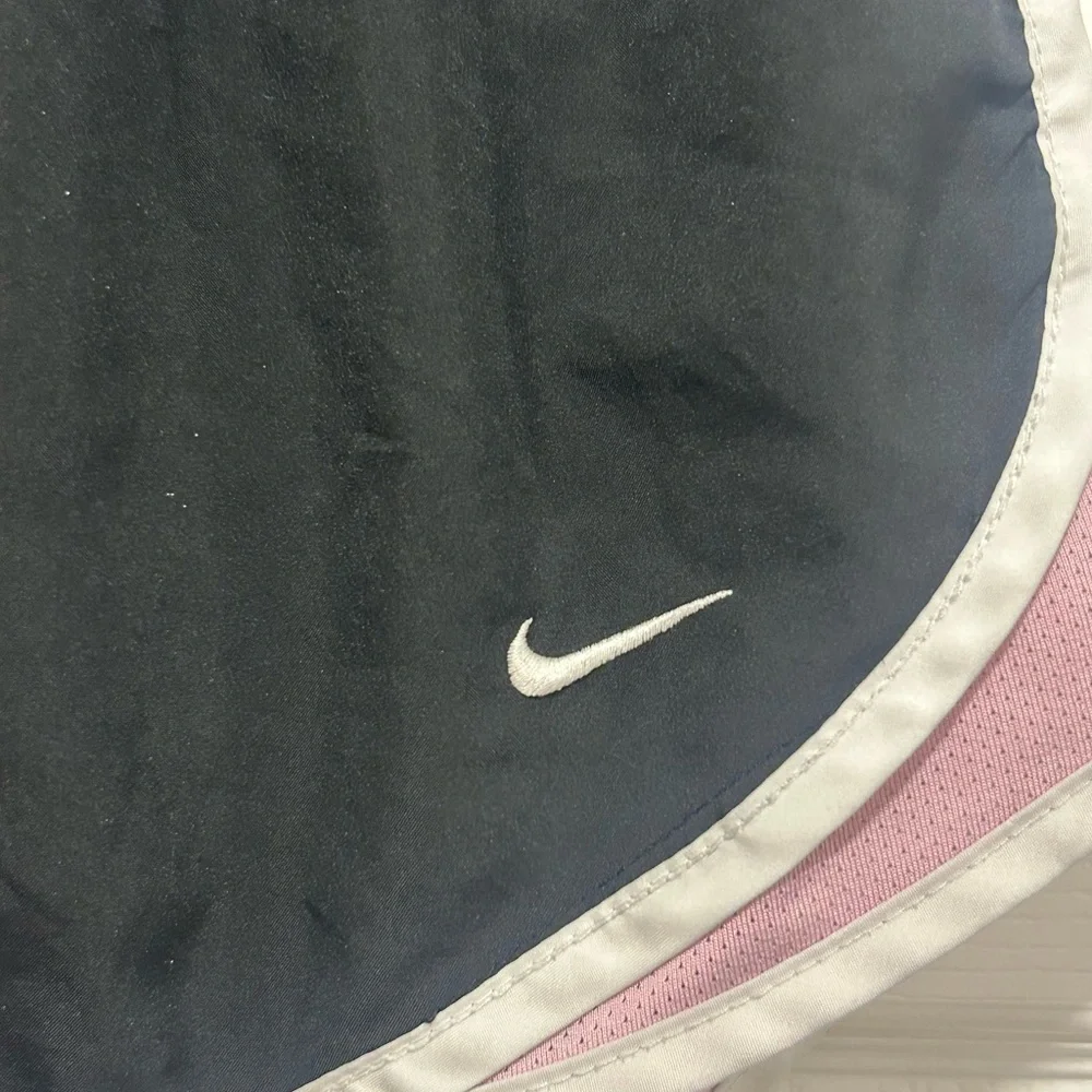 Nike Black and Pink Athletic‎ Shorts Lightweight Design